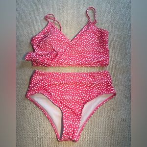Polka dot bikini set